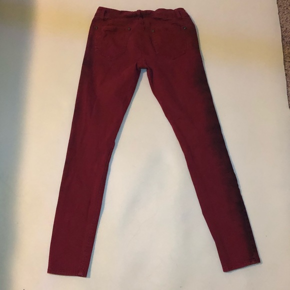 Punk Chic! Sz 5 Truce Blingy Red Jeans - Picture 3 of 4